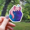 Mimic Gaming Co - Axolotl On Galaxy D20 Sticker cover image