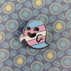 Cunning Linguist - Transphantasm enamel pin cover image