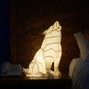 PaperCraft Wolf 3D Origami Model / Lamp cover image