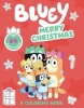 Bluey: Merry Christmas: A Coloring Book cover image