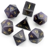 Purple Amethyst Gemstone Dice Set cover image
