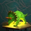 PaperCraft Triceratops 3D Origami Model / Lamp cover image