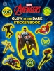 Marvel Avengers Glow in the Dark Sticker Book cover image
