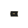 Magnetic Enamel Pronoun Badge Tile: He / Black cover image