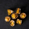 Cat Dice Resin Polyhedral Set cover image
