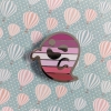 Cunning Linguist - Eidolesbian ghost enamel pin cover image
