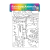 Rainbow Animals Mini Coloring Roll cover image