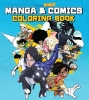 Saturday AM Manga and Comics Coloring Book cover image