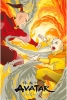 Avatar: The Last Airbender - Aang vs Zuko 24x36 Poster cover image