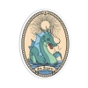 Girls Printing House Sticker: Cryptids — Sea Serpent cover image