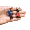 Pergamo Paper Goods Earrings - Alligator & Flamingo cover image
