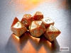 Chessex Mini-Polyhedral 7-Die Set: Glitter - Gold/Silver cover image