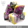 DND Dice: Acrylic 7-Die Set—Radioactive Waste cover image