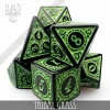 DND Dice: Acrylic 7-Die Set—Tribal Grass cover image