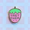 misomomo - Pronoun Strawberry Pin: They/Them cover image