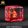 DND Dice: King of Crits—4 Fireball D6s cover image