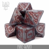 DND Dice: Resin Oversize 7-Die Set—Fire Giant cover image