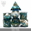 DND Dice: Resin 7-Die Set—Tide Pool (Handmade) cover image