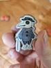 Joan of Art wooden pin: Exquisite Plague Doctor Claude Crow cover image