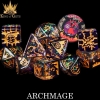 DND Dice: King of Crits Resin 11-Die Set—Archmage cover image