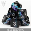 DND Dice: Resin 7-Die Set—Crystalline Geode cover image