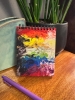 AbstractbyRabrams Spiral Notebook (4.25x5.5): Vibrant Rainbow cover image