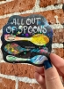 AbstractbyRabrams Sticker: All Out of Spoons cover image