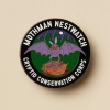Dissent Pins: Mothman Nestwatch—Cryptid Conservation Corps cover image