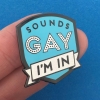 Dissent Pins: Sounds Gay, I'm In cover image
