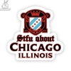 Harebrained! Sticker: STFU About Chicago (LIQUOR) cover image