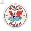 Harebrained! Sticker: STFU About Chicago (BOZO) cover image