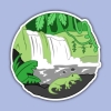 Noellita Bonita Sticker: Pride Snapshot - Aromantic Forest cover image