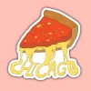 Noellita Bonita Sticker: Chicago Deep Dish cover image