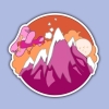 Noellita Bonita Sticker: Pride Snapshot - Lesbian Mountain cover image
