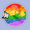 Noellita Bonita Sticker: Pride Snapshot - Progress Pride Countryside cover image
