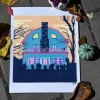 Comfhaus Art Print 8x10: Horror Houses — Amityville Horror cover image