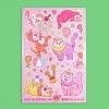Turtle's Soup Sticker Sheet: Clown Cats cover image
