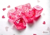 Chessex Mini-Polyhedral 7-Die Set: Translucent - Pink/White cover image