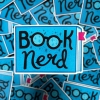 Rather Keen sticker: Book Nerd cover image