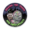 BoyPilot Goods Sticker: Digging for Trash Raccoon cover image