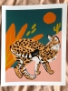 Bunny Dee Art Print 8x10: Big Cat Diaries — Serval cover image