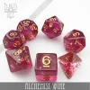 DND Dice: 7-Die Set (Resin) — Alchemist Wine cover image