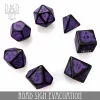 DND Dice: 7-Die Set (Acrylic) — Road Sign: Evacuation cover image