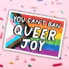 Sprinkles Studios Sticker: You Can't Ban Queer Joy cover image