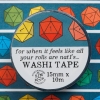 Kingdom of Threads Washi Tape: For When It Feels Like All Your Rolls Are Nat1's... cover image