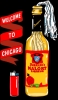 Microcosm Sticker: Welcome to Chicago Molotov cover image