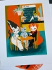 Bunny Dee Art Print 8x10: Halloween Cafe cover image