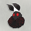 Salt Birch Sticker: Cute Spooky Mothman cover image