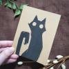 Salt Birch Notebook: Black Cat cover image