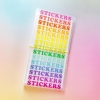 Pipstick Pocket Sticker Keeper: Colorful cover image